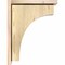 Ekena Millwork Huntington Rough Sawn Corbel w/Backplate, Douglas Fir, 6"W x 14"D x 18"H COR06X14X18HUN01RDF - alternate 4